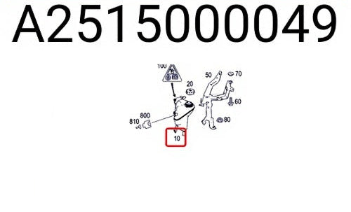 Coolant Bottle 2515000049 A2515000049  For MERCEDES-BENZ R-CLASS W251, V251 Tag-B-49