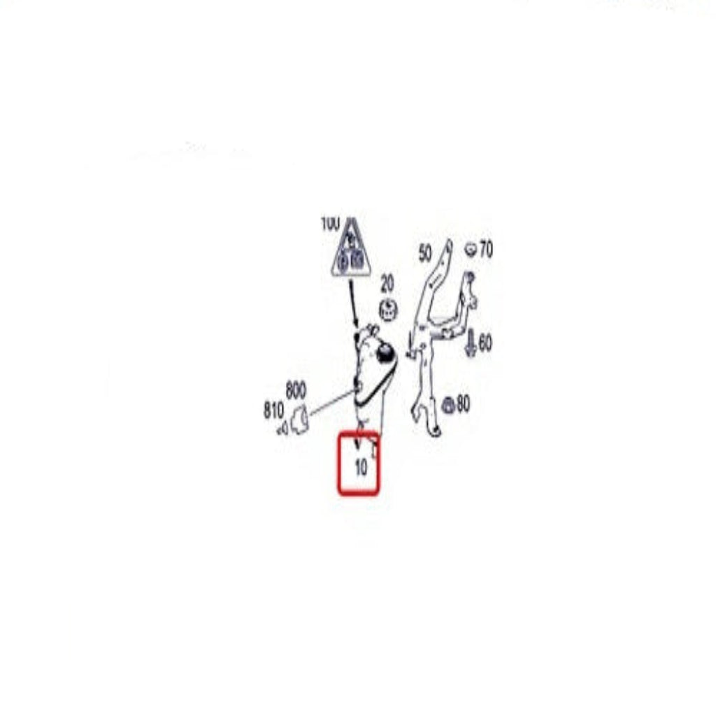 Coolant Bottle 2515000049 A2515000049  For MERCEDES-BENZ R-CLASS W251, V251 Tag-B-49