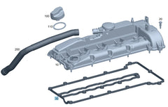 Tappet Cover Packing 429.310 A6510160321 for Mercedes A-Class W176, B-Class W246/W242, C-Class W204/W205, CLA/CLS C117/C218, E-Class W212, GLA/GLC/GLE X156/X253/W166, M-Class W166, V-Class W447, Valente