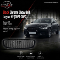 Black Chrome Show Grill Compatible With Jaguar XF (2021-23)