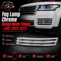 Fog Lamp Chrome Right LR044734 & Left LR044735 Compatible With Land Rover Range Rover Vogue - L405 (2013-2017) Tag No.619