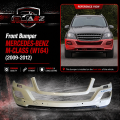 Front Bumper A1648803340 1648803340 Compatible With MERCEDES-BENZ M-CLASS (W164) 2009-2012 No:- 341