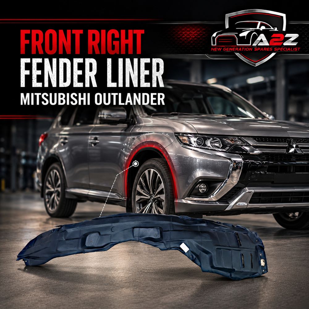 Front Right fender Liner  53701072 Compatible With Mitsubishi Outlander