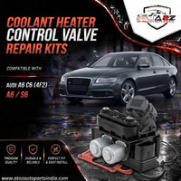 Coolant Heater Control Valve 4F1959617B 4F1959617A 4F1959617 Compatible With AUDI A6 C6 (4F2) | A6 / S6