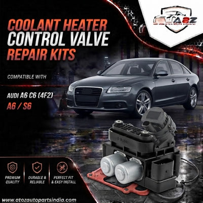 Coolant Heater Control Valve 4F1959617B 4F1959617A 4F1959617 Compatible With AUDI A6 C6 (4F2) | A6 / S6
