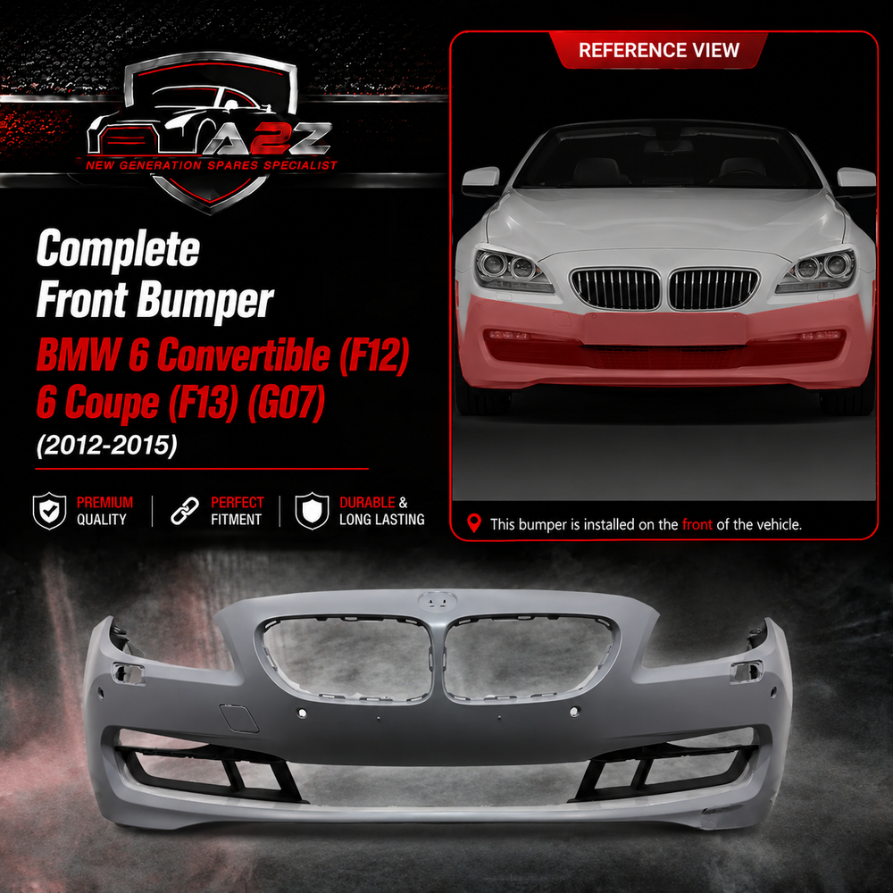Front Bumper 51117282898 Compatible With BMW 6 Convertible (F12) 6 Coupe (F13) Tag No.433