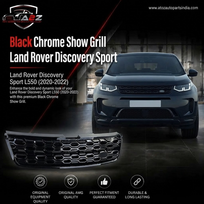 Black Chrome Show Grill Compatible With Land Rover Discovery Sport L550 (2020-22)Tag 12
