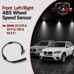 Front Left/Right ABS Wheel Speed Sensor 34526771776 Compatible With BMW X5 E70 & X5 F15, F85 & X6 E71