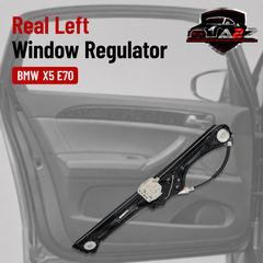 Real Left Window Regulator 51357166381 Compatible With BMW X5 E70