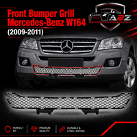 Front Bumper Grill 1648854123 A1648854123 Compatible With Mercedes-Benz GL-Class W164 (2009-2011) Tag No.111