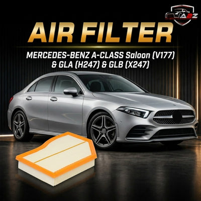 Air Filter 6540940204 & E1620L & LX4802 Compatible With MERCEDES-BENZ A-CLASS Saloon (V177) & GLA (H247) & GLB (X247) Tag 261