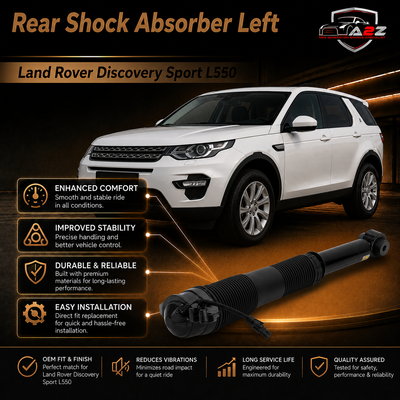 Rear Shock Absorber Left LR066969 LR072531 LR124717 Compatible With Land Rover Discovery Sport L550