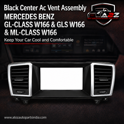 Black Center Ac Vent Assay (Big) 1668300854 Compatible With MERCEDES BENZ GL-CLASS W166 & GLS W166 & ML-CLASS W166