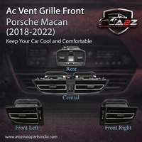 Ac Vent Grille Front Left 95B819701H & Right 95B819702H & Center 95B819110D & Rear 95B819203H Compatible With Porsche Macan (2018-2022)