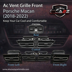 Ac Vent Grille Front Left 95B819701H & Right 95B819702H & Center 95B819110D & Rear 95B819203H Compatible With Porsche Macan (2018-2022)