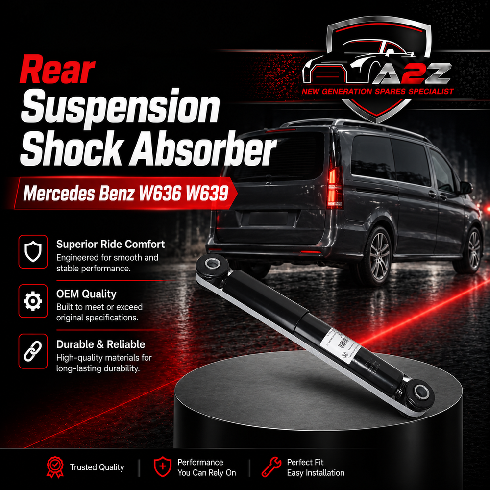 Rear Suspension Shock Absorber Left & Right 6363260000 Compatible With Mercedes Benz W636 W639
