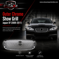 Outer Chrome Show Grill C2Z148921 Compatible With Jaguar XF (2009-2011) Tag No.2