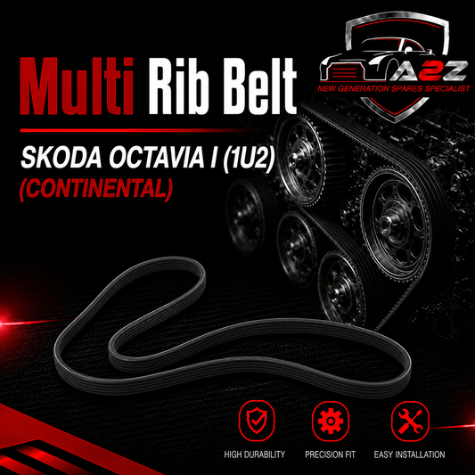 Multi Rib Belt 6DPK1195 06A260849C Compatible With SKODA OCTAVIA I (1U2) (CONTINENTAL)