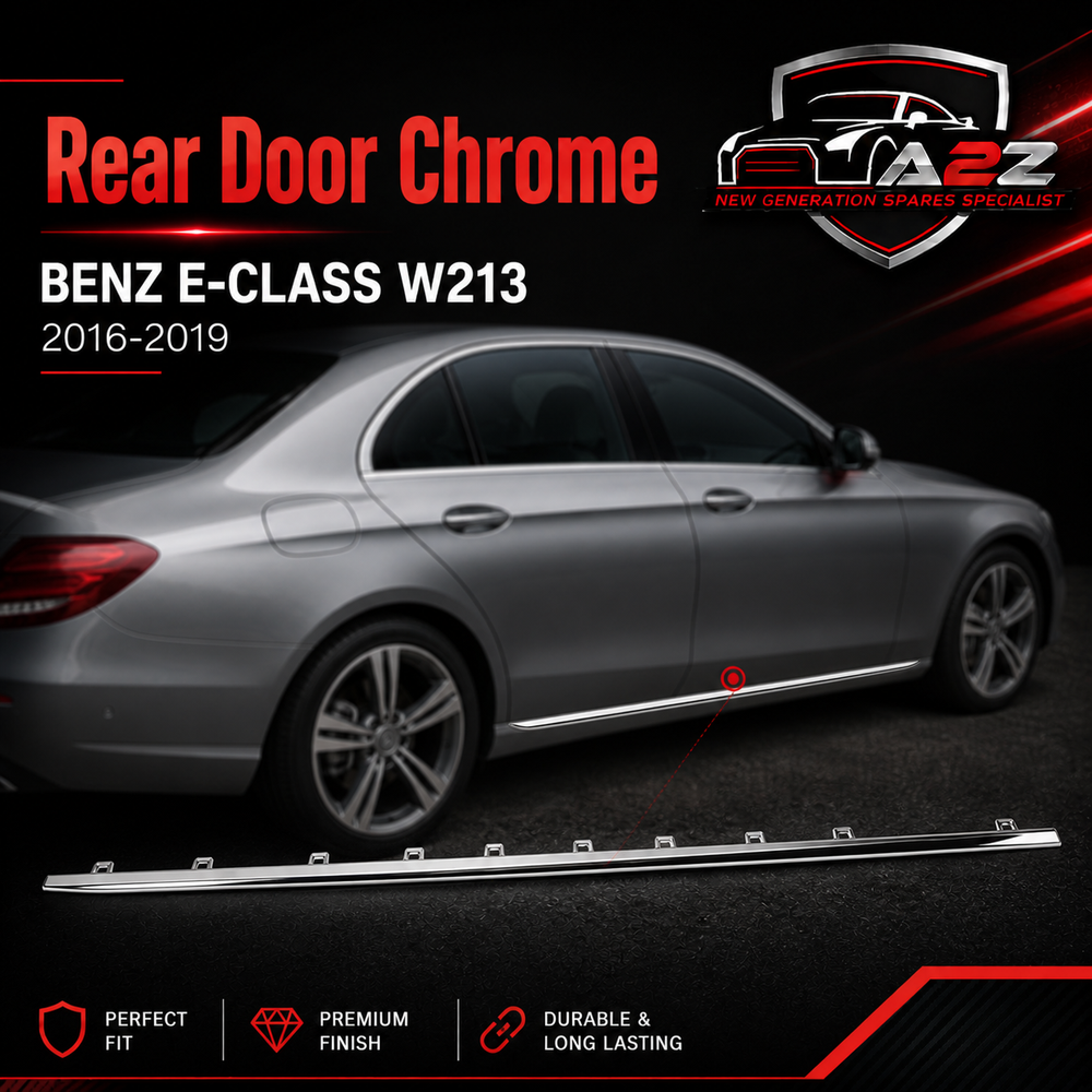 Rear Door Chrome Left 2136980562 & Right 2136980662 Compatible With MERCEDES BENZ E-CLASS W213 2016-2019 Tag No.204