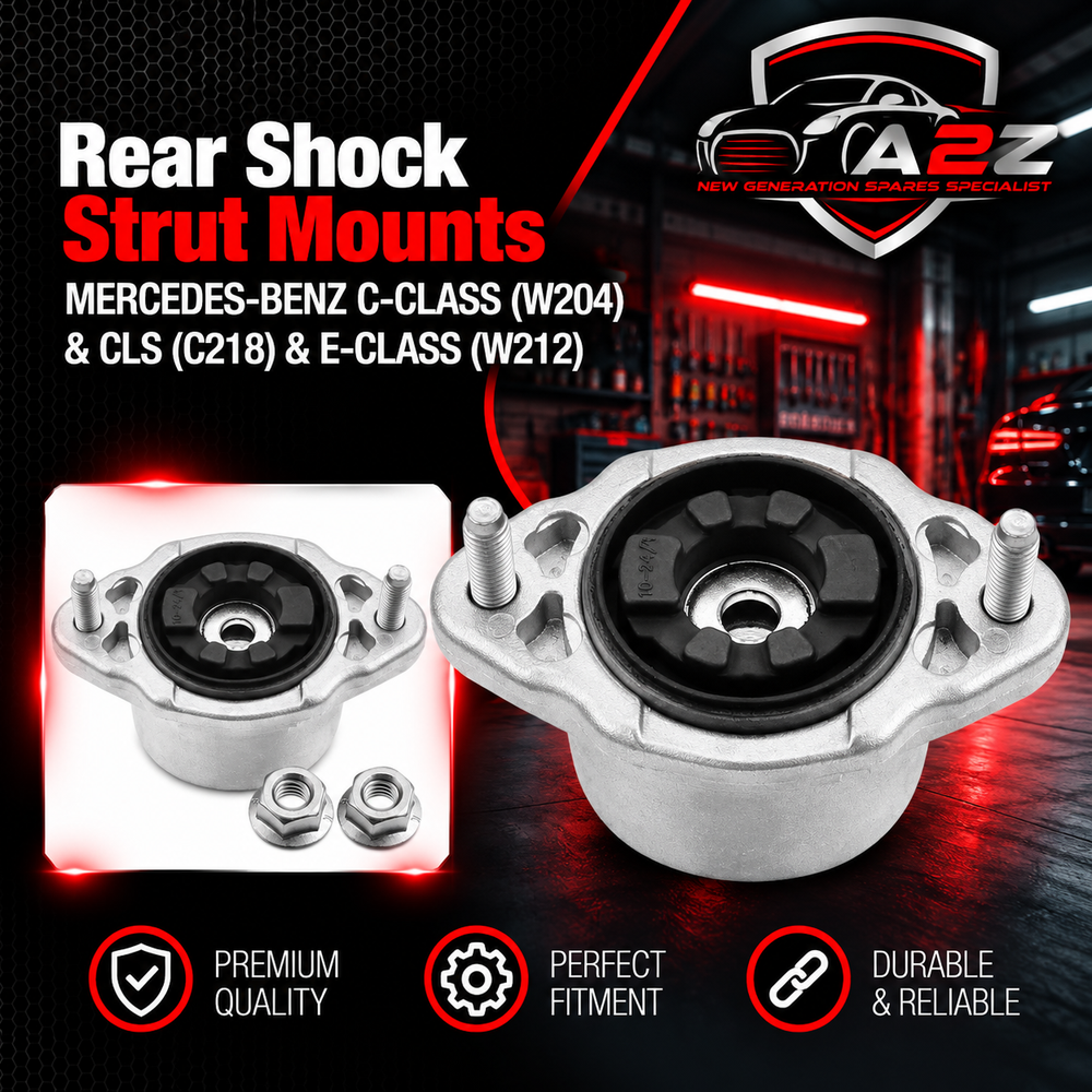 Rear Shock Strut Mounts 2043201073 A2043200973 Compatible With MERCEDES-BENZ C-CLASS (W204) & CLS (C218) & E-CLASS (W212)