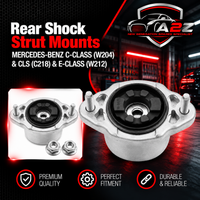 Rear Shock Strut Mounts 2043201073 A2043200973 Compatible With MERCEDES-BENZ C-CLASS (W204) & CLS (C218) & E-CLASS (W212)