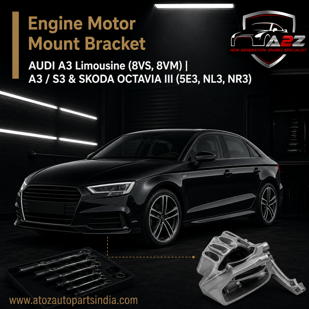 Engine Motor Mount Bracket 5Q0199262BE Compatible With AUDI A3 Limousine (8VS, 8VM) | A3 / S3 & SKODA OCTAVIA III (5E3, NL3, NR3) Tag no.1