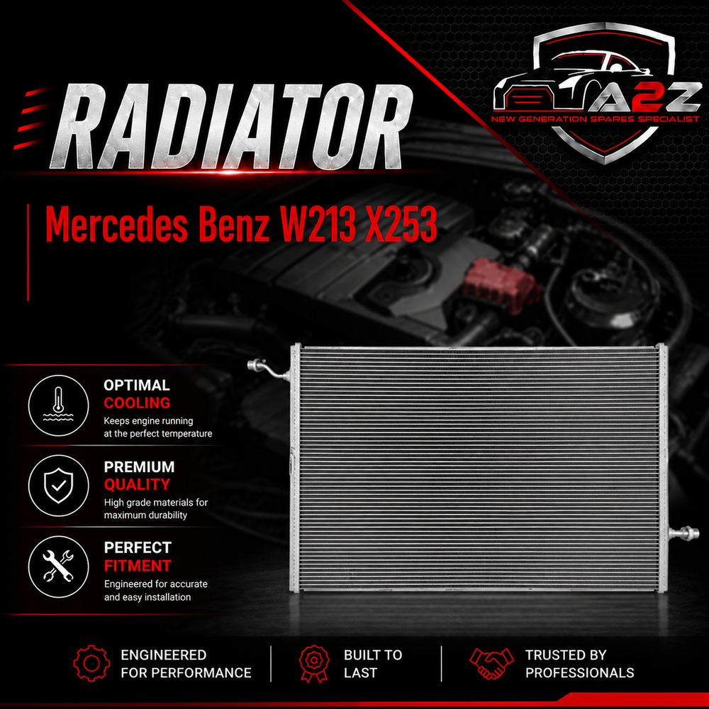 Auxiliary Radiator 0995003600 Compatible With Mercedes Benz W213 X253