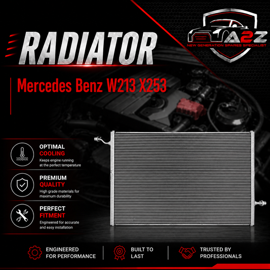 Auxiliary Radiator 0995003600 Compatible With Mercedes Benz W213 X253