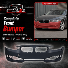 Complete Front Bumper 51117293022 Compatible With BMW 3 Series F30 (2012-2015) Tag No.432