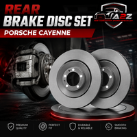 Rear Brake Disc SET 9Y0615601 Compatible With Porsche Cayenne