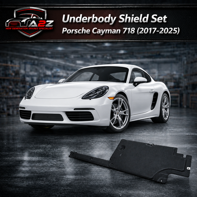 Underbody Shield Set Left 99150460500 & Right 99150460600 Compatible With Porsche Cayman 718 (2017-2025) Tag No.4/5