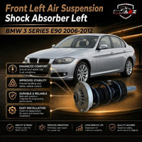Front Left Air Suspension Shock Absorber Left 31316786005 Compatible With BMW 3 SERIES E90 2006-2012