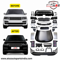 Conversion Bumper Body Kit Compatible With Range Land Rover Vogue 2013-2017 Upgrade To Land Rover Vogue 2018-2022  (Shipping Cost Not Included In Price)