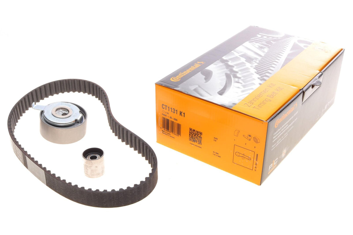 Timing Belt Kit CT1131K1 057109243M 03L109244D Compatible With AUDI A4 B8 (8K2) | A4 / S4, A6 C6 (4F2) | A6 / S6, Q5 (8RB), Q7 (4LB) (CONTINENTAL)