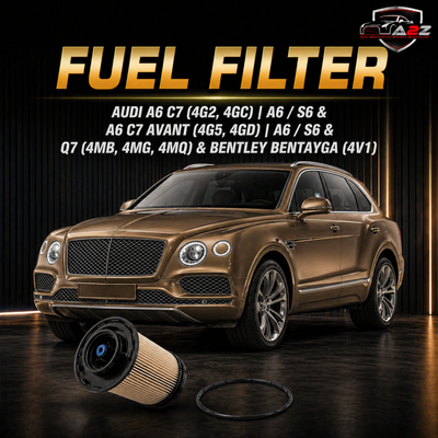 Fuel Filter  E451KP D349 & 4M0127177E & KX494D 4M0127401D 4M0127434E 4M0127434H Compatible With AUDI A6 C7 (4G2, 4GC) | A6 / S6 & A6 C7 Avant (4G5, 4GD) | A6 / S6 & Q7 (4MB, 4MG, 4MQ) & BENTLEY BENTAYGA (4V1) Tag : 180