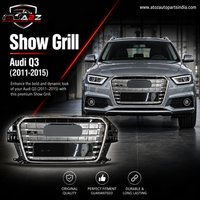 Show Grill  Compatible With Audi Q3(2011-2015) AMG Silver Chrome Tag no.128