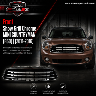 Front Show Grill Chrome 51139803635 Compatible With MINI COUNTRYMAN (R60) | (2011-2016) Tag No.21