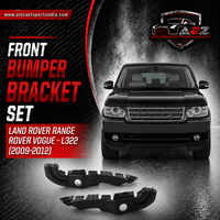 Front Bumper Bracket Right LR015103 & Left LR015104 Compatible With Land Rover Range Rover Vogue - L322 (2009-2012) Tag No.3302