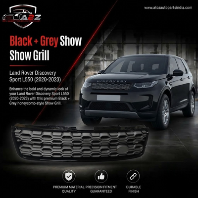 Black + Grey Show Grill Compatible With Land Rover Discovery Sport - L550 (2020-2023) Tag No.14