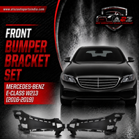Front Bumper Bracket Left 2138852300 & Right 2138852400 Compatible With Mercedes-Benz E-CLASS W213 (2016-2019) Tag No.867