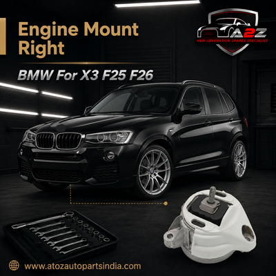Engine Mount Right 22116785716 Compatible With BMW For X3 F25 F26