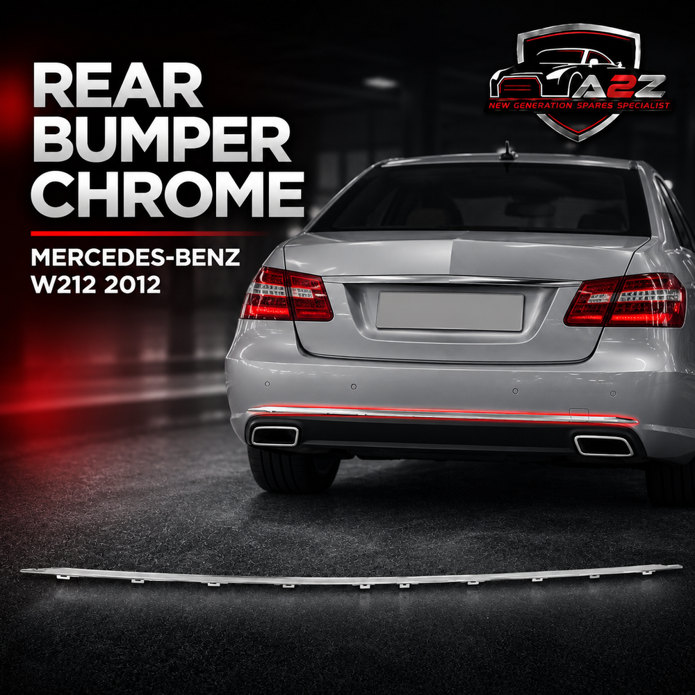 Rear Bumper Chrome  2128852021 Compatible With MERCEDES-BENZ E-CLASS W212 T-1 2012 Tag No.115