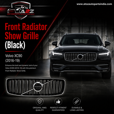 Front Radiator Show Grille (Black) 32228108 Compatible With Volvo XC90 (2016-19)