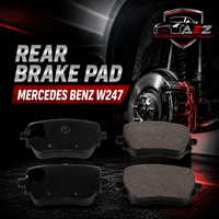 Rear Brake Pad Set 0004207600 Compatible With Mercedes Benz W247
