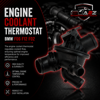 Engine Coolant Thermostat 11538671514 Compatible With BMW F06 F12 F02