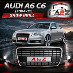 Show Grill Compatible With Audi A6 C6(2004-11) Original S-Line Black Tag 42
