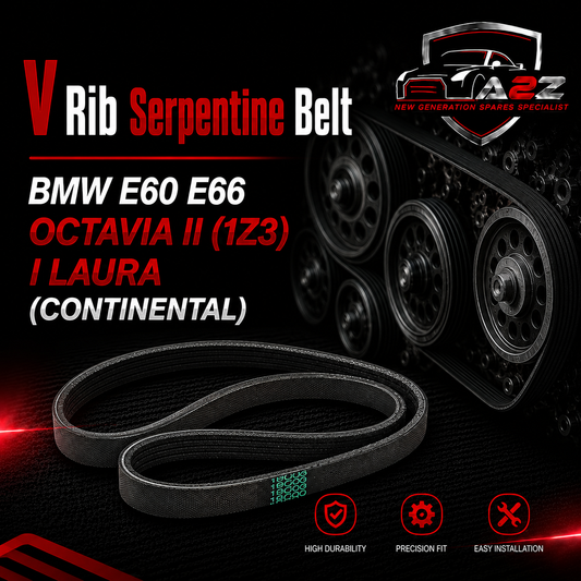 V-ribbed Serpentine Belt 11287520177 Compatible With BMW E60 E66