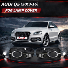 Fog Lamp Cover Left 8R0807681S & Right 8R0807682S Compatible With AUDI Q5 2013-2016 Tag-FC-91 Fog No.91