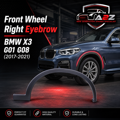 Front Wheel Right Eyebrow 51779498814 Compatible With BMW X3 (G01/G08) (2017-2021) Tag No.80