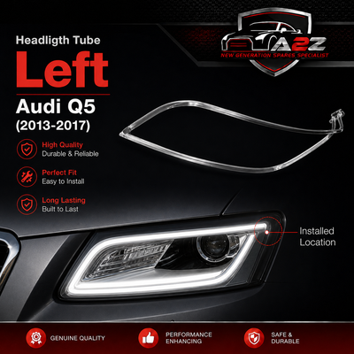 Headligth Tube Left 8RD941005B Compatible With Audi Q5 (2013-2017) Tag No.155